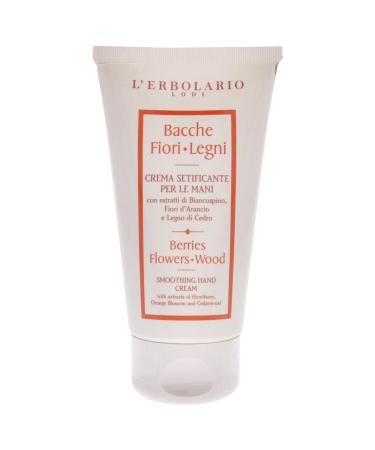 LErbolario Bacche Fiori Legni Hand Cream 75 ml - Moisturizing Natural Nourishment for Soft Hands | Buy Online Internationally - Buy Online on GoSupps.com