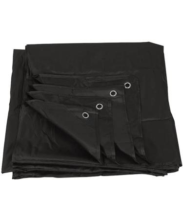 Heavy Duty Tarp for Camping, 6x6 Ft Protective Outdoor Cover with Carrying Case