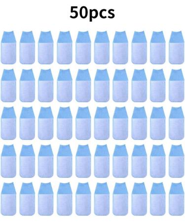 Teeth Cleaning Wipes - Whitening & Hygiene Care Tool - 50pcs Finger Toothbrushes for Easy Oral Care - Buy Online on GoSupps.com