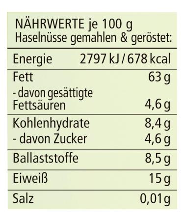 Buy Dr.Oetker Ground Hazelnuts (5 x 100g) Roasted Nuts for Baking Cakes Tarts & Desserts | Vegan Friendly - Buy Online on GoSupps.com