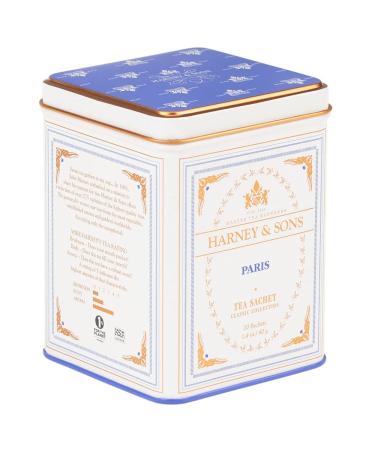 Harney & Sons Fine Teas Paris Tea 20 Tea Sachets 1.4 oz (40 g)
