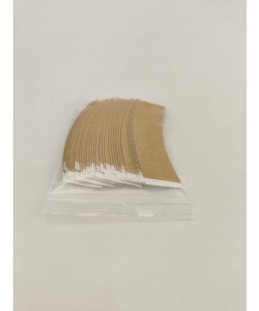 Kalolary 36Pcs Lace Front Wig Tape - Water-Proof Double Sided Adhesive Strips for Lace Wigs, Toupees, Hairpieces & Extensions - Khaki - Buy Online on GoSupps.com