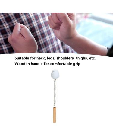 Massage Hammer - Cute Hedgehog Design for Neck Shoulder Legs & Thighs - Manual Knock Spring Massage Stick - Buy Online on GoSupps.com