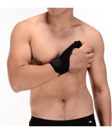 NOLITOY Sports Thumb Guard - Protective Sleeve & Wrist Brace for Right Hand | Thumb Fracture Protection & Support - Buy Online on GoSupps.com