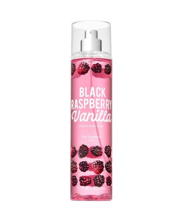 Bath and Body Works Fine Fragrance Mist Black Raspberry Vanilla 8 Ounce Raspberry Vanilla 8 Fl Oz (Pack of 1)