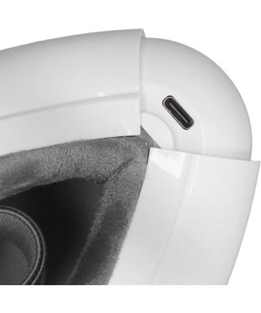Rechargeable Electrical Eye Massage Device | Heat Vibration & Music | Adjustable Straps for Relaxation & Post-Natal Care - Buy Online on GoSupps.com