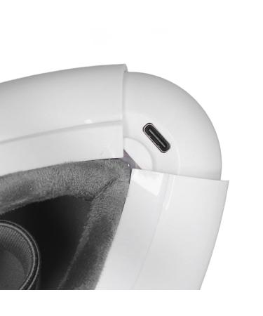Rechargeable USB Eye Massage Device - 5 Vibration Strengths Heating Function & 2 Modes for Postpartum Care - Buy Online on GoSupps.com