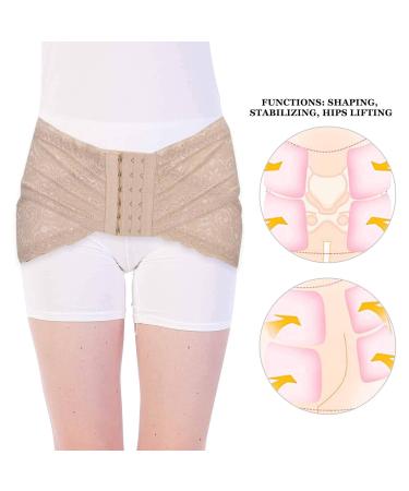 Pelvis Correction Belt for Postpartum Women | Hip-Up Pelvic Repair Muscle Support (Skin Color) - Shop Now - Buy Online on GoSupps.com
