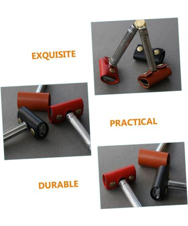 Shop CAXUSD Care Accessories: 2-St Razor Shears & Pocket Shaver - Leather Bag Included - Ideal for Men - Buy Online on GoSupps.com