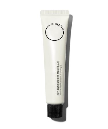 PURE AM - Authentic Barrier Repair Cream  Moisturizer Face Cream for Dry Skin  Hydrating Face Moisturizer with Vegan Ceramide  Day and Night Cream for Women  Vegan Barrier Cream  2.5 fl oz  75 mL 2.5 Fl Oz (Pack of 1)