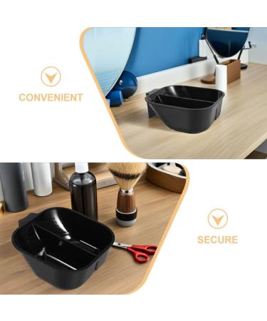 Lot de 2 Bols M langeurs de Couleurs Noirs Compacts en Plastique R sistant pour Coiffeurs Professionnels et Amateurs Salon de Coiffure Usage Coloration Capillaire - Buy Online on GoSupps.com