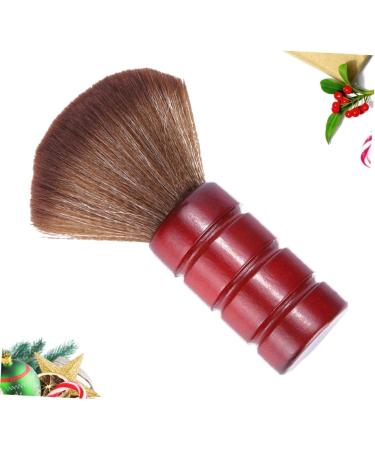minkissy Large Barber Brush Haircut Brush Barber Tools Hair Cutting Neck Duster Barber Face Brush Hair Cleaning Brush Barber Hair Brush Face Duster Hair Cutting Tool Red Broken Hair Bamboo - Buy Online on GoSupps.com