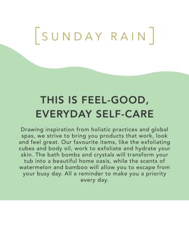 Sunday Rain Aloe Vera & Mint Bubble Bath - Rich & Foaming | Vegan & Cruelty-Free | 450ml - Buy Online on GoSupps.com