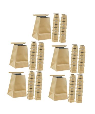 Sickness Vomit Kraft Paper Bags Car Trash Bag 75 Pcs Vomit Bag Travel Kraft Paper Light Brown Vomit Bags Disposable Travel Motion
