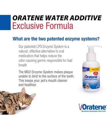 Zymox Oratene Enzymatic Oral Care Water Additive 4oz - Brushless Dental Hygiene Solution - Buy Online on GoSupps.com