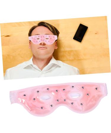 FOMIYES 1pc Cold Compress Eye Mask Gel Eye Mask Unzip Nap Mask Anti-fatigue Eye Mask Pink Bead Care - Buy Online on GoSupps.com