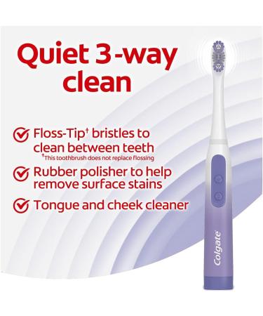 Colgate 360 Gum Health Sonic Powered Battery Toothbrush 1 Count - Buy Online on GoSupps.com