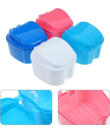 Healeved 12 STK Prosthesis Box with Filter Layer - Travel Denture Case & Bathing Container for Dentures - Buy Online on GoSupps.com