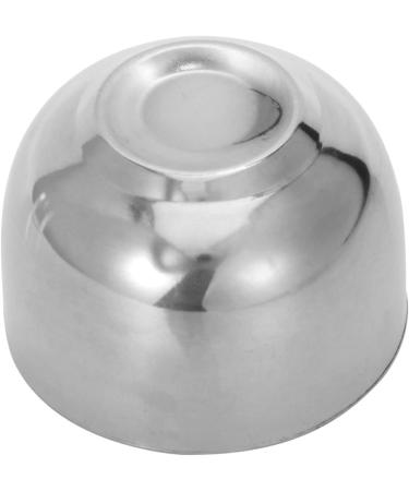 Mengmen Stainless Steel Brush Shaving Bowl | Premium Shaving Essential for a Smooth Shave - Buy Online on GoSupps.com