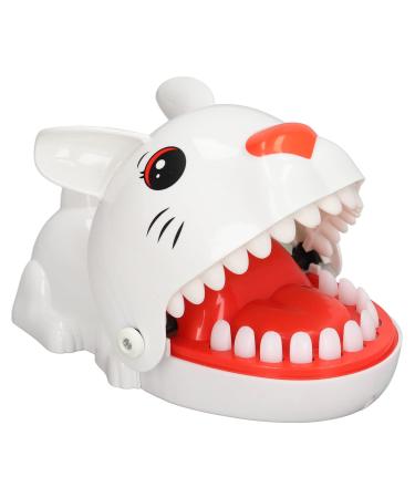 Shanrya Teething Finger Toy Reduce Stress Portable Rabbit Teeth Biting Toy for Christmas