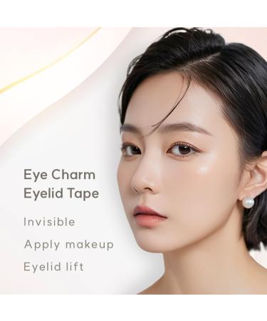 Eye Charm Double Eyelid Tape - Invisible Lifting Strips for Hooded Eyes | 220p Double-Sided 3mm Eyelid Lifter for Droopy Eyelids - Buy Online on GoSupps.com