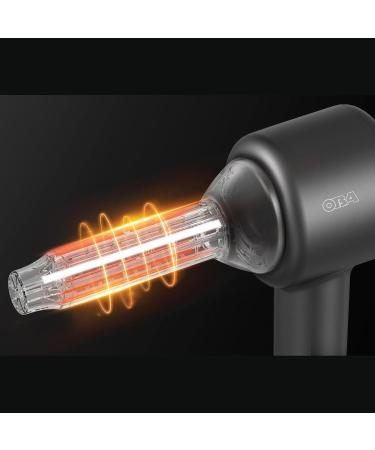 OBA HY01PRO hairdryer Phone 500 million negative ions brushless 120000 rpm air flow speed 75 ms 358 g quiet 54 dB professional hairdryer - Buy Online on GoSupps.com