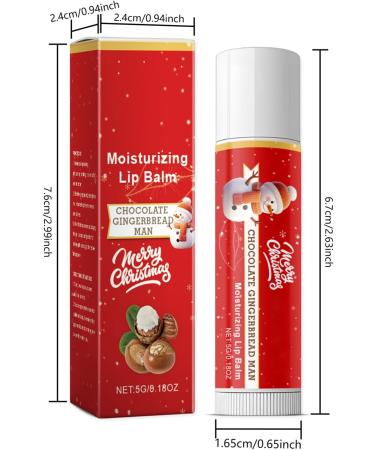Moisturizing Lip Treatment | Long-Lasting Christmas Moisturizer | Non-Greasy Lip Repair Sticks | For Women and Men - Winter Birthday Holiday Travel Dates Everyday Use Party Office Work - Buy Online on GoSupps.com