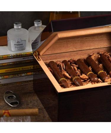 Humidors Cigar with Humidifier Cigar Storage Box Can Hold 100 Cigars - Buy Online on GoSupps.com