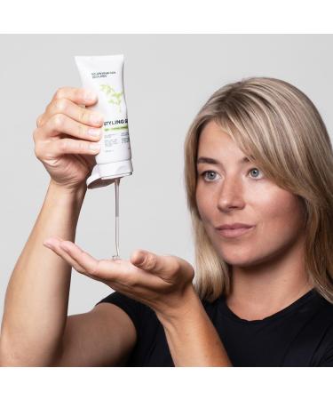 Scandinavian Biolabs Natural Styling Gel 100ml - Does not dry out scalp or hair - Develops soft hold and high shine with emphasis on hair health - Buy Online on GoSupps.com