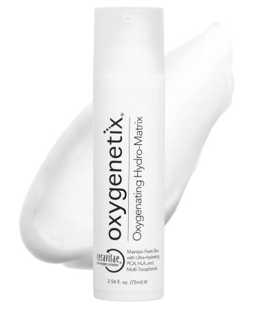 Oxygenetix Oxygenating Hydro-Matrix (2.54oz) | Lightweight Aloe-Based Face Moisturizer with Hyaluronic Acid for Sensitive Dry or Compromised Skin