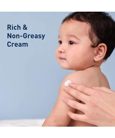 CeraVe Baby Moisturizing Cream 5 oz - Hydrating & Gentle Skincare for Infants - Buy Online on GoSupps.com