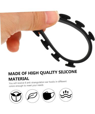 Magiclulu Face Mask - 18 STK Black Ear Hooks for Kids | Comfortable Extension Buckles for Anti-Le-Ears Hang - Buy Online on GoSupps.com