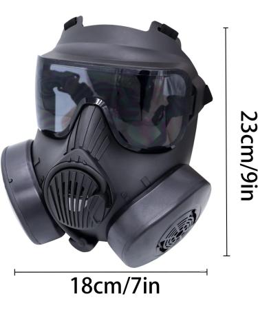 M50 Airsoft Mask Tactical Full Face Eye Protection Goggles Skull - Black - Buy Online on GoSupps.com