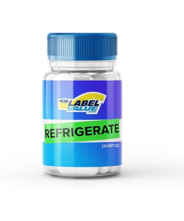 Refrigerate Medical Labels 0.375x 1.625 - Pharmacy Stickers Medicine Labels Veterinary & Pharmacy Auxiliary Labels Prescription Labels Medical Alert Stickers & High Alert Medication Stickers - Buy Online on GoSupps.com