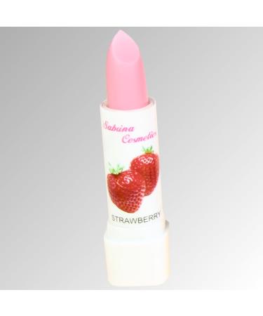 Lip care lip balm with fruit flavour strawberry (8365)
