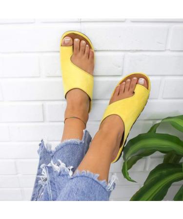 Creev Women's Comfortable Orthopedic Plateau Sandals - Toe Bridge & Summer Foot Correction | EU Size 41 (1 40) 4 40 - Buy Online on GoSupps.com