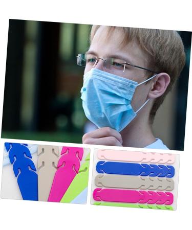 Minkissy 10-Pack Ear Belt Mask Extension Buckles | DIY Headband Ear Hooks & Hearing Protection | 11x1.8cm Ear Rope Buckle with Holder - Buy Online on GoSupps.com