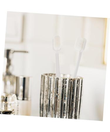 Plafope Soft Toothbrush Set - 8 Long Handle Brushes for Daily Gum Care & Oral Hygiene - Buy Online on GoSupps.com
