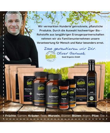 7 x 100g Organic Powder Herbs - Bitter Substance Complex - Vegan Bitter Herbs - Juniper Anise Cumin Beaver Root Yarrow Wormwood Fennel According to Hildegard von - Buy Online on GoSupps.com