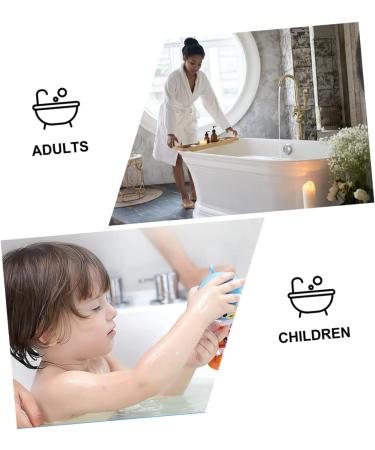 Beaupretty 4 pcs Children's Bath Balls & Sponges | Soft Exfoliating Shower Scrubs & Washcloths | Cute Baby Bath Accessories - Buy Online on GoSupps.com