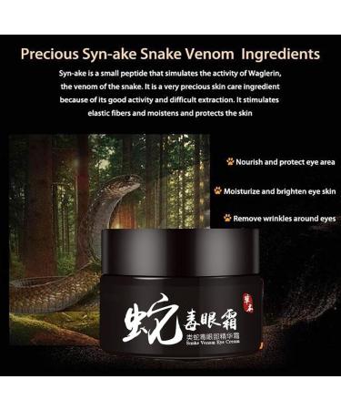 Life Test Snake Poison Eye Cream - Multi-Care for Moisturizing Reducing Dark Circles Swelling & Fine Lines | Anti-Aging Vintage Skin Care - Buy Online on GoSupps.com