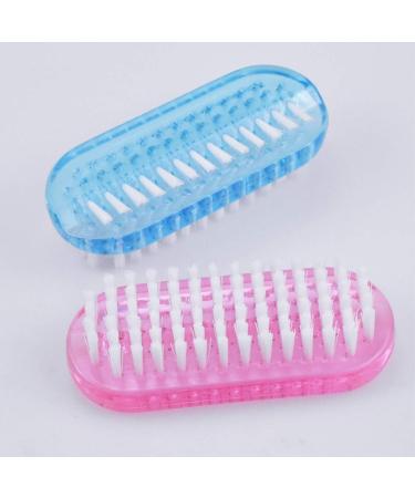 4 Pcs Two-Sided Nail Brushes - Fingernail & Toes Cleaning Hand Brush Set - Buy Online on GoSupps.com