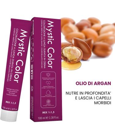  Capello Point Capello point Mystic Color - Permanent Hair Colour Cream with Argan Oil and Calendula - Long-Lasting Hair Colour - Intense Red Blonde 1-100 ml - Buy Online on GoSupps.com