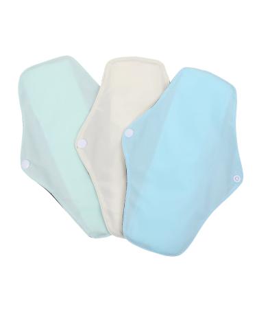 Excart tea towels 3 pieces of sanitary cushion Washable reusable menstrual pads Sanitary napkins Sanitary towels (sorted color)