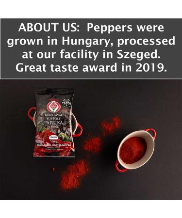 Rubin Artisan Hungarian Sweet Paprika Powder - 100% Pure from Szeged, Hungary - 1.76 oz - Buy Online on GoSupps.com
