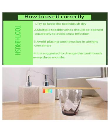 ECOPRO Kids Bamboo Toothbrush 10 Pack | Soft Bristles, Eco-Friendly Children's Toothbrushes - Buy Online on GoSupps.com