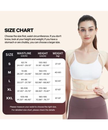 Posture Corrector for Men and Women Back Support Posture Corrector for Pain Relief XX-Large White - Buy Online on GoSupps.com