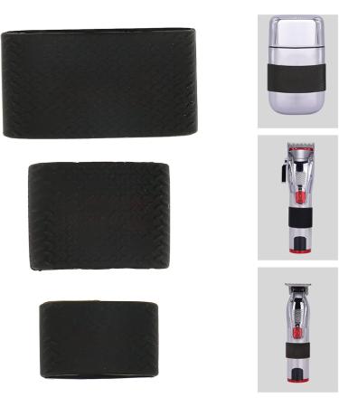 Electric Clipper Bands Slip Resistance Barber Clipper Bands Stretchy Black Slicone Comfortable Grip for Baber Tool for Hair Salon - Buy Online on GoSupps.com