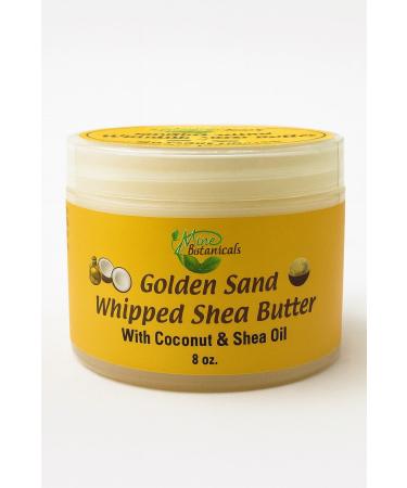 Mine Botanicals Golden Sand Whipped Shea Butter with Coconut & Shea Oil 8oz