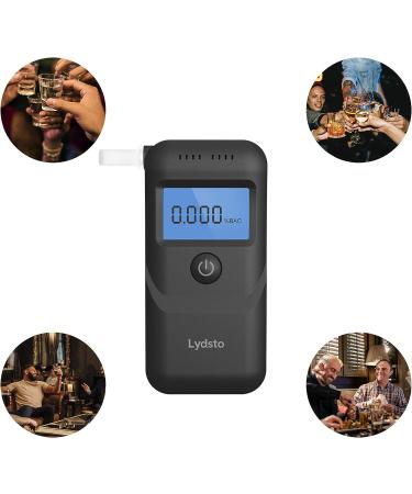 Lydsto Portable Breathalyzer Alcohol Tester with LED Display and Semiconductor Sensor - Professional-Grade Accuracy for Personal Use | Includes 5 Mouthpieces - Buy Online on GoSupps.com